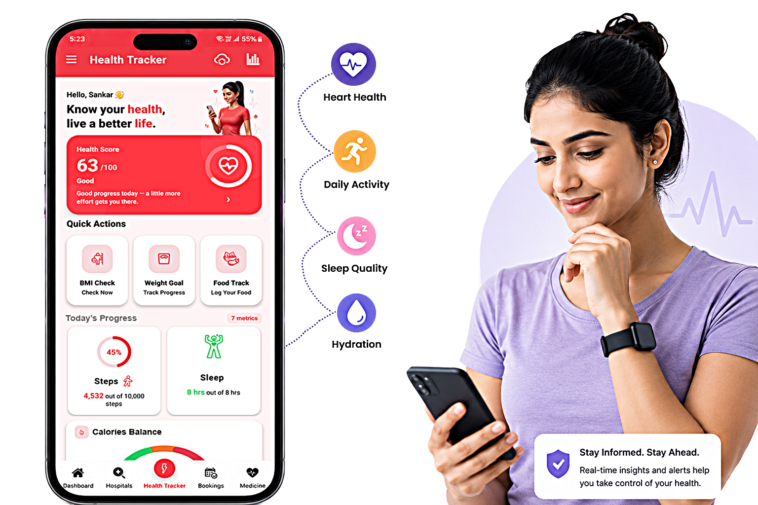 Mediquince Health Tracker