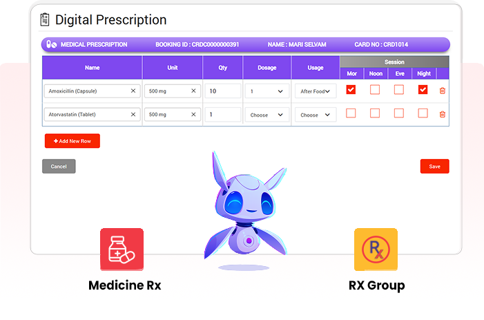 Digital Prescription and Smart RX Grouping