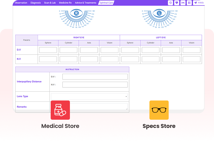 Optical Shop and Prescription Management